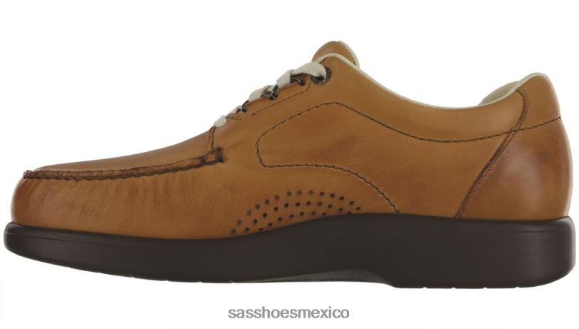 mx SAS hombres versátil mocasines con cordones Bout Time Lux color avellana LVV46514