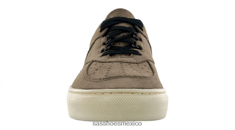 mx SAS hombres versátil tenis high street con cordones almendra LVV46531