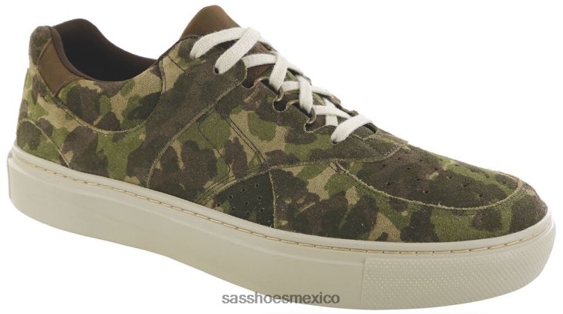 mx SAS hombres versátil tenis high street con cordones camuflaje LVV46527