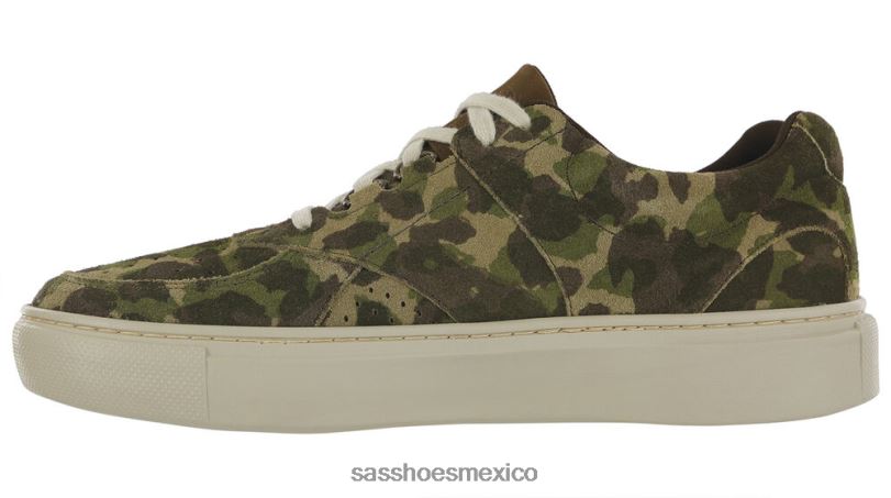mx SAS hombres versátil tenis high street con cordones camuflaje LVV46527