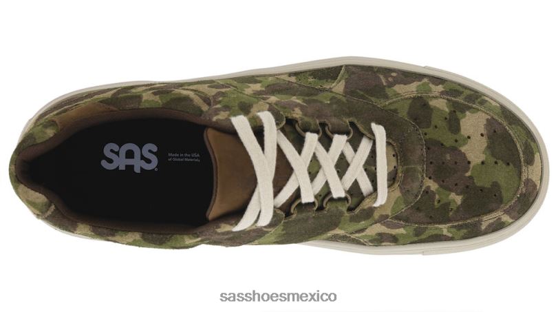 mx SAS hombres versátil tenis high street con cordones camuflaje LVV46527