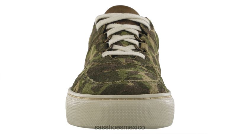 mx SAS hombres versátil tenis high street con cordones camuflaje LVV46527