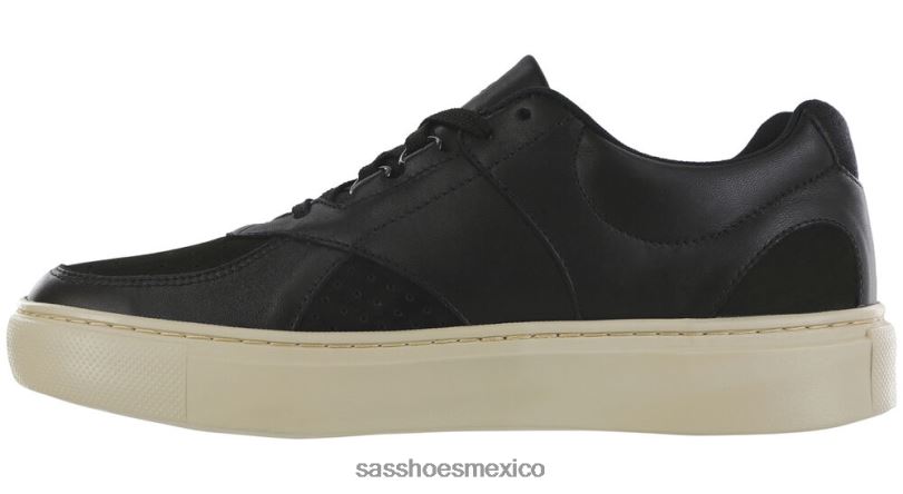 mx SAS hombres versátil tenis high street con cordones cenizas negro LVV46533