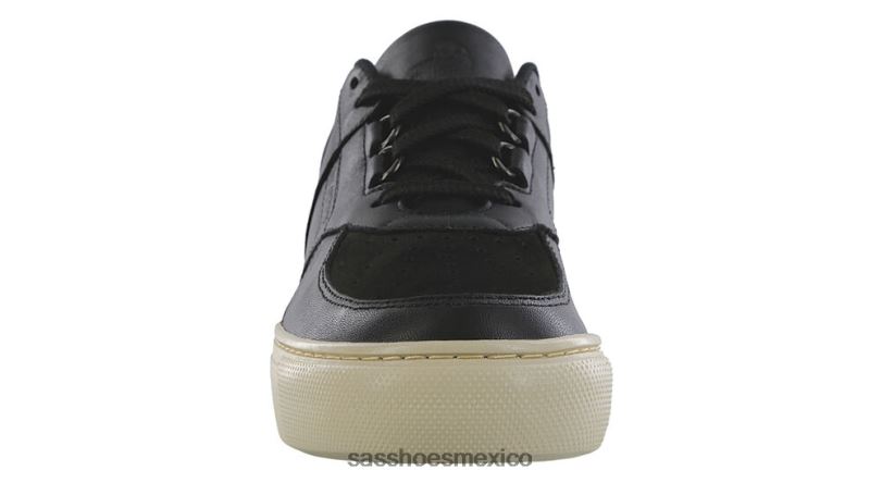 mx SAS hombres versátil tenis high street con cordones cenizas negro LVV46533