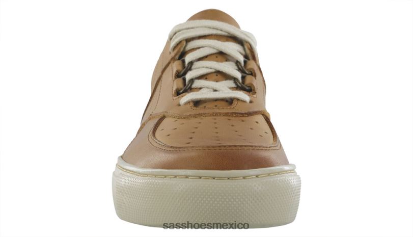 mx SAS hombres versátil tenis high street con cordones color avellana LVV46528