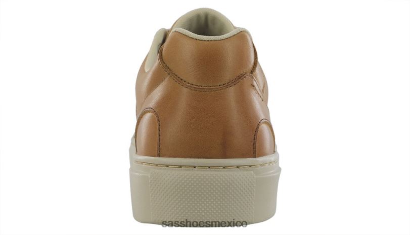 mx SAS hombres versátil tenis high street con cordones color avellana LVV46528