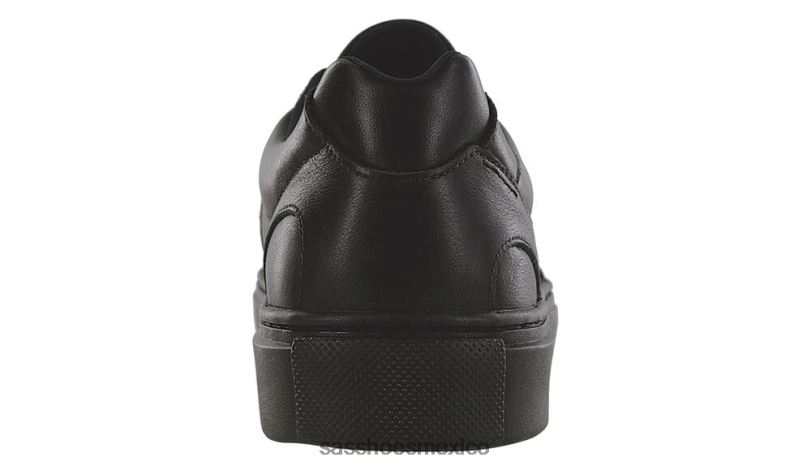 mx SAS hombres versátil tenis high street con cordones negro mate LVV46530