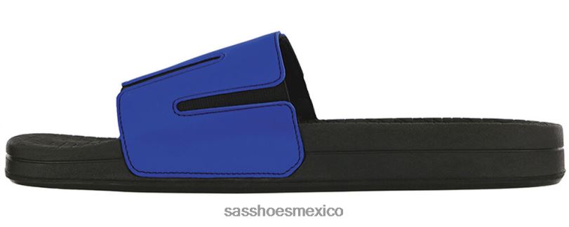 mx SAS hombres versátil sandalia con borde cobalto LVV46512