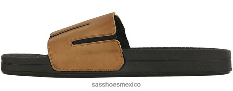 mx SAS hombres versátil sandalia con borde color avellana LVV46525