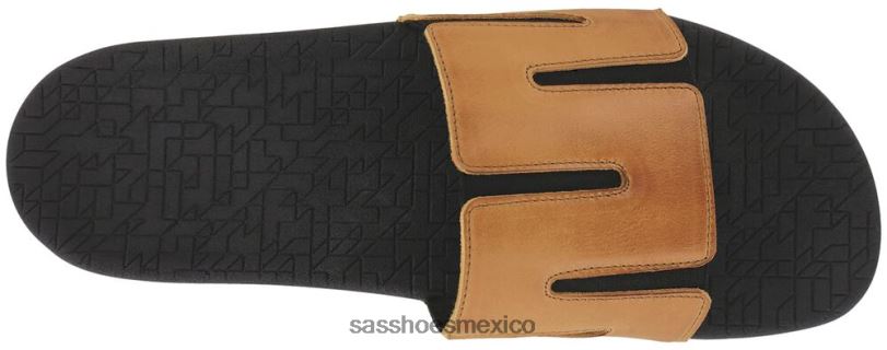 mx SAS hombres versátil sandalia con borde color avellana LVV46525