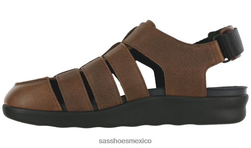 mx SAS hombres versátil sandalia pescador esfuerzo marrón LVV46520