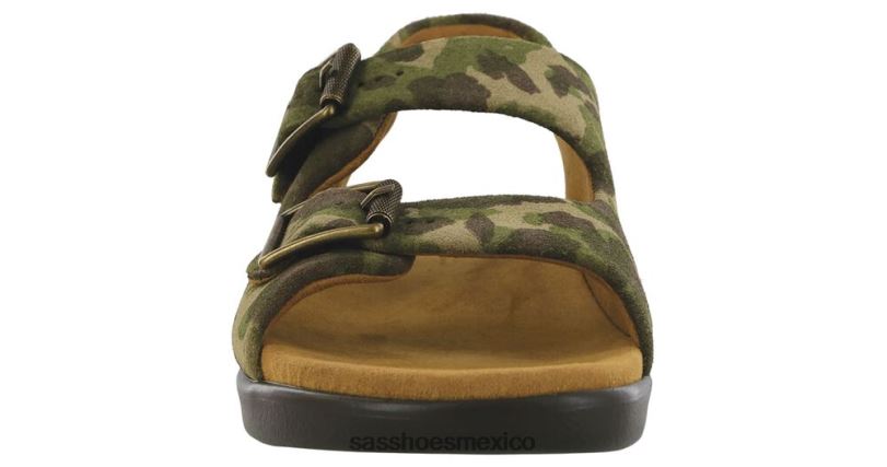 mx SAS hombres versátil sandalias bravo con correa en el talón camuflaje LVV46537