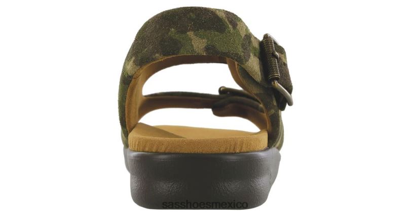 mx SAS hombres versátil sandalias bravo con correa en el talón camuflaje LVV46537
