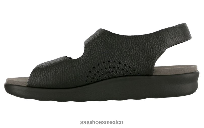 mx SAS hombres versátil sandalias bravo con correa en el talón negro LVV46539
