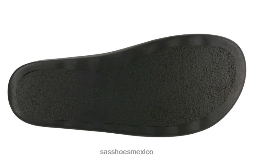 mx SAS hombres versátil sandalias bravo con correa en el talón negro LVV46539
