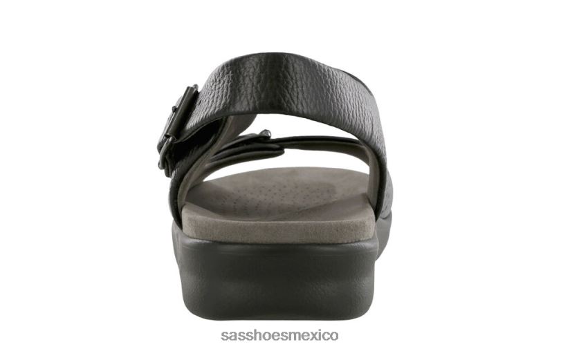mx SAS hombres versátil sandalias bravo con correa en el talón negro LVV46539
