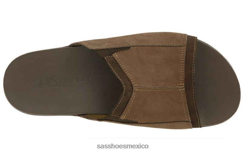 mx SAS hombres versátil sandalias de viaje marrón LVV46540