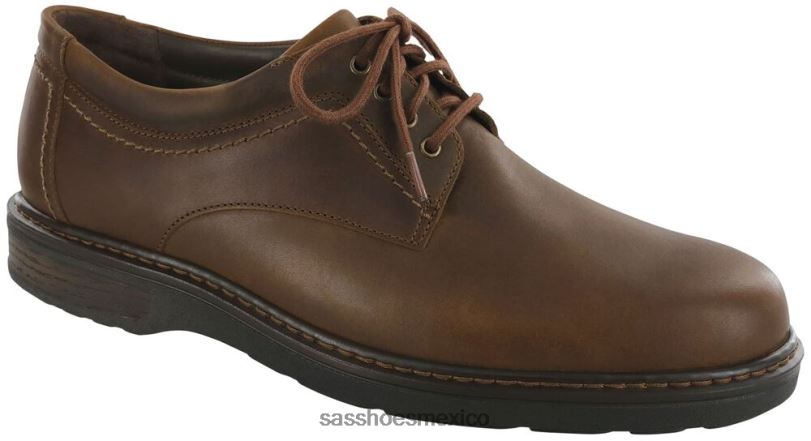 mx SAS hombres inspirado aden con cordones oxford marrón LVV46542