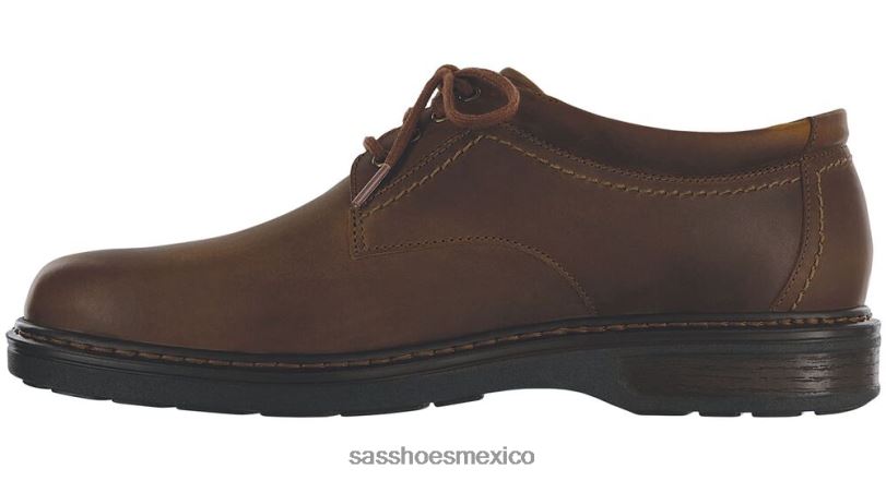 mx SAS hombres inspirado aden con cordones oxford marrón LVV46542