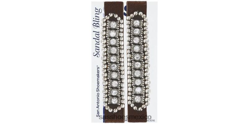 mx SAS mujer inspirado Bling - mira nogal americano/platino LVV46455