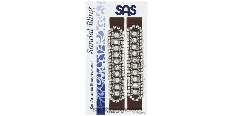 mx SAS mujer inspirado Bling - mira nogal americano/platino LVV46455
