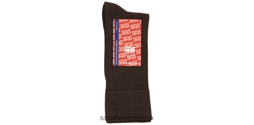 mx SAS mujer acogedor calcetines con banda confort marrón LVV46479