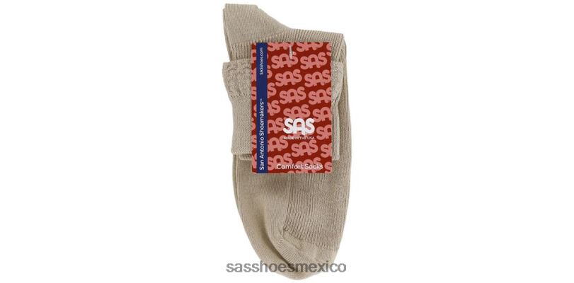 mx SAS mujer acogedor calcetines con rombos y volantes caqui LVV46488