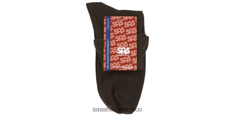 mx SAS mujer acogedor calcetines con rombos y volantes marrón LVV46489