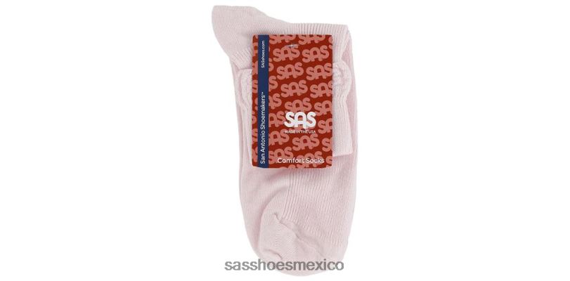 mx SAS mujer acogedor calcetines con rombos y volantes rosa LVV46486