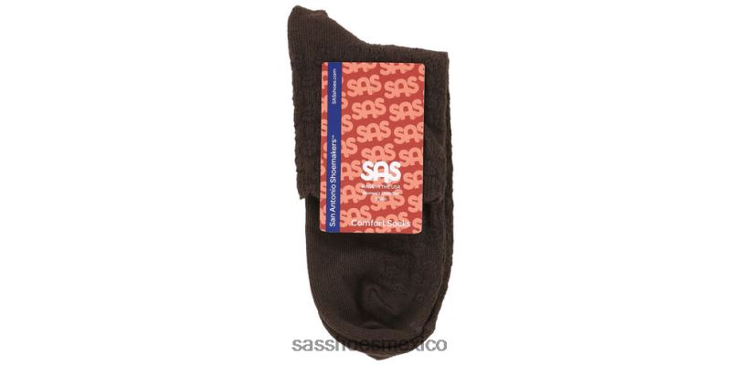 mx SAS mujer acogedor calcetines de red con entrepierna marrón LVV46499