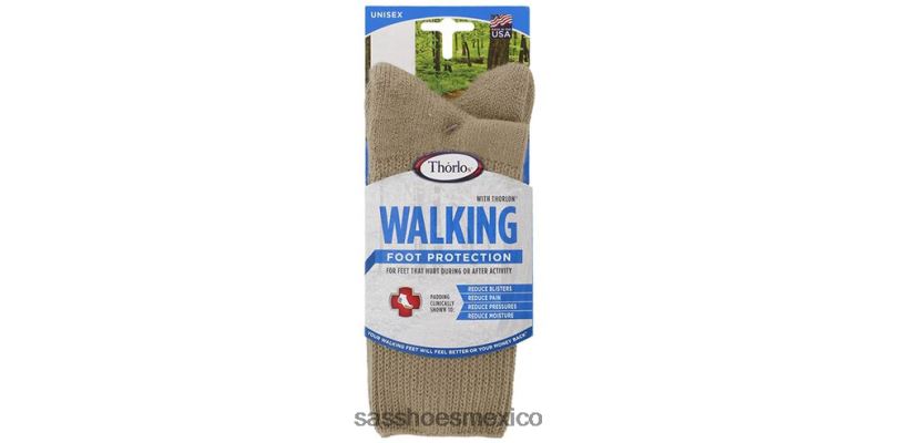 mx SAS mujer acogedor calcetines thorlo crew caqui LVV46460