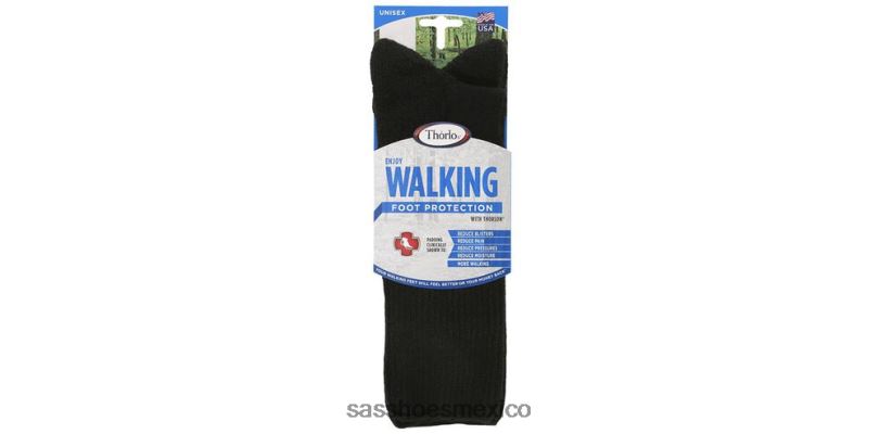 mx SAS mujer acogedor calcetines thorlo crew negro LVV46492