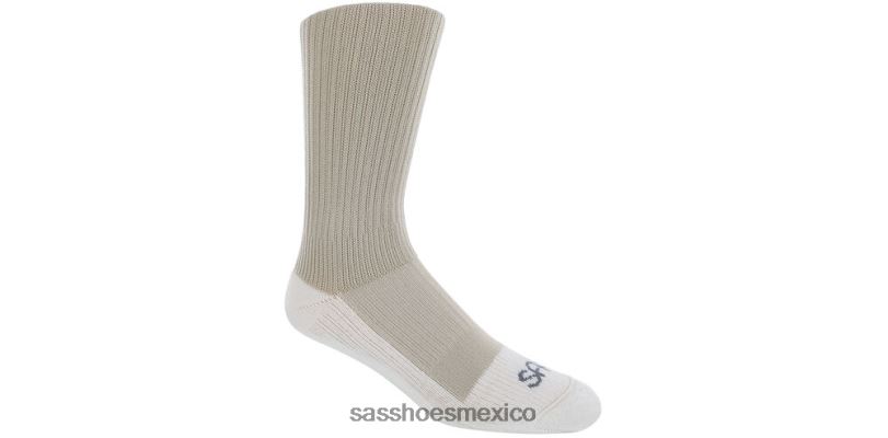 mx SAS mujer acogedor diabético qtr tripulación calcetines caqui LVV46476