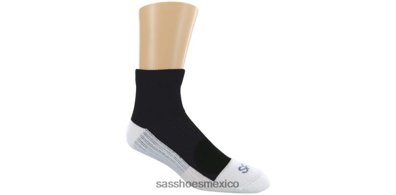 mx SAS mujer acogedor diabético qtr tripulación calcetines negro LVV46474