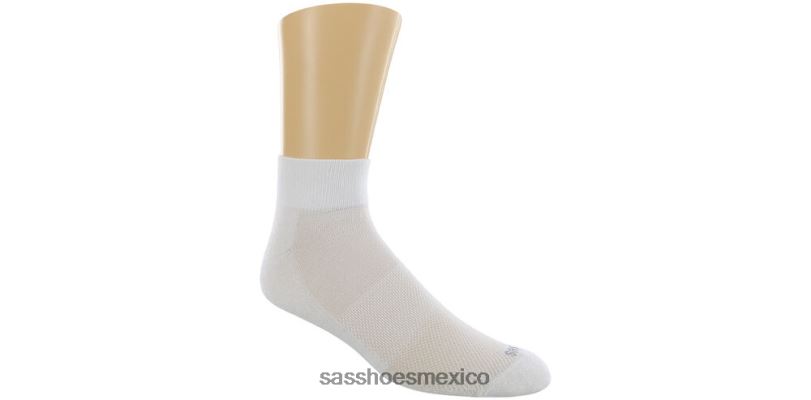 mx SAS mujer acogedor tripulación qtr calcetines blanco LVV46461