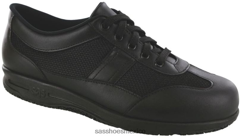 mx SAS mujer energético Zapato con cordones antideslizante Reverie negro LVV46332