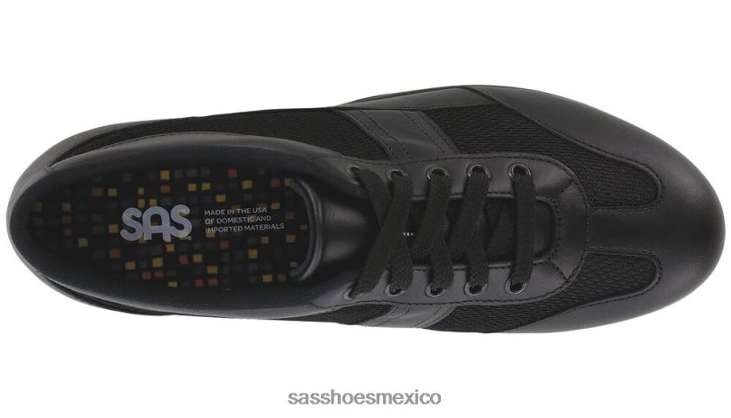 mx SAS mujer energético Zapato con cordones antideslizante Reverie negro LVV46332