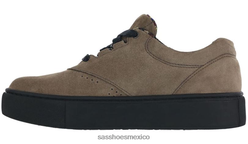 mx SAS mujer energético rienda suelta antideslizante con cordones almendra LVV46408