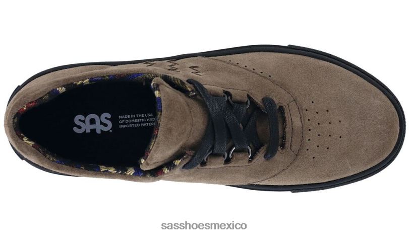 mx SAS mujer energético rienda suelta antideslizante con cordones almendra LVV46408