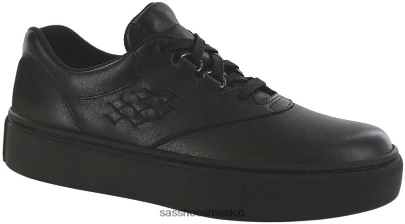 mx SAS mujer energético rienda suelta antideslizante con cordones negro mate LVV46406