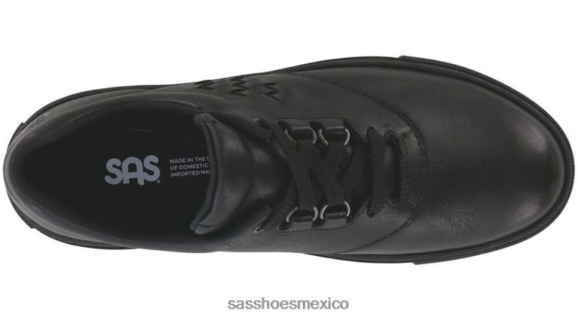 mx SAS mujer energético rienda suelta antideslizante con cordones negro mate LVV46406