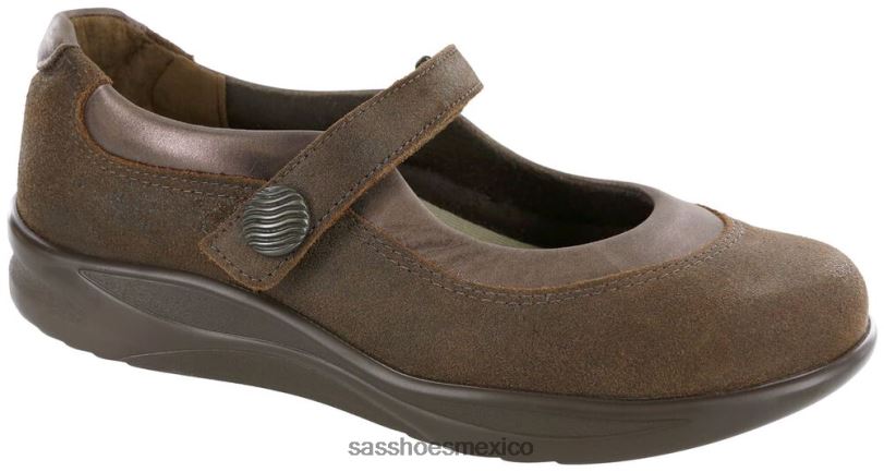 mx SAS mujer energético salir del zapato mary jane marrón LVV46331