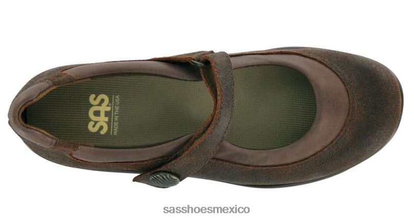 mx SAS mujer energético salir del zapato mary jane marrón LVV46331