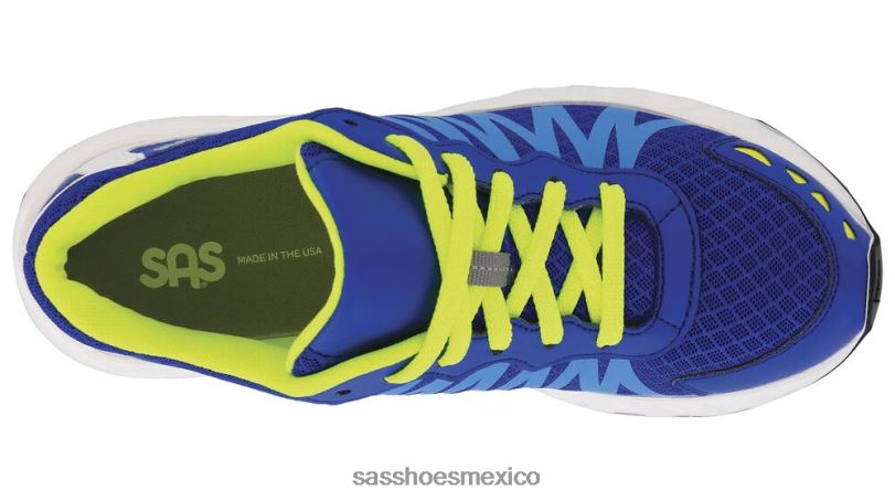 mx SAS mujer energético tenis Tempo con cordones azul/turquesa LVV46310