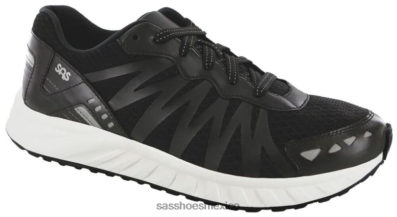 mx SAS mujer energético tenis Tempo con cordones negro LVV46308