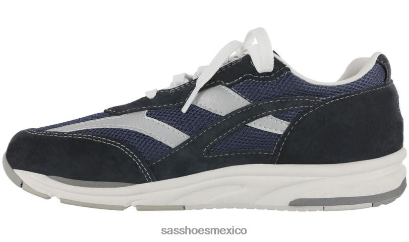 mx SAS mujer energético tenis Tour de malla con cordones azul LVV46294