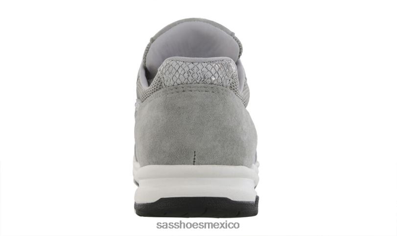 mx SAS mujer energético tenis Tour de malla con cordones mezcla plata LVV46299