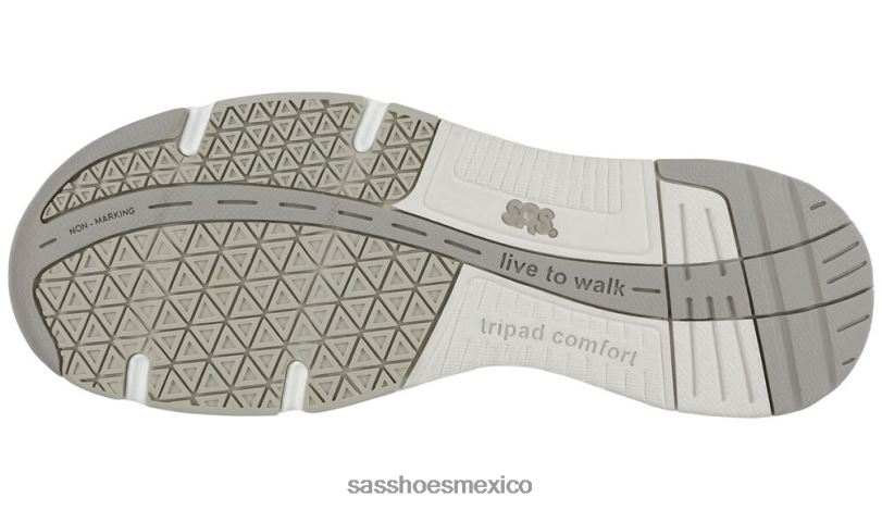 mx SAS mujer energético tenis Tour de malla con cordones negro/plata LVV46296