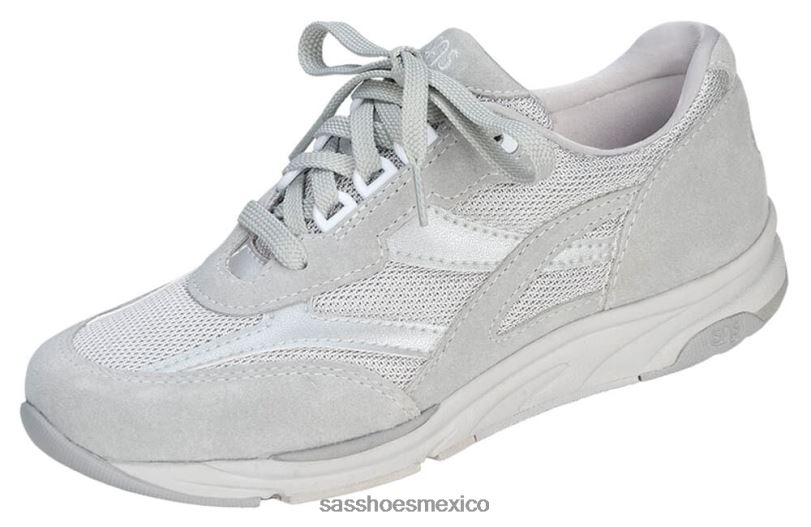 mx SAS mujer energético tenis Tour de malla con cordones polvo LVV46293