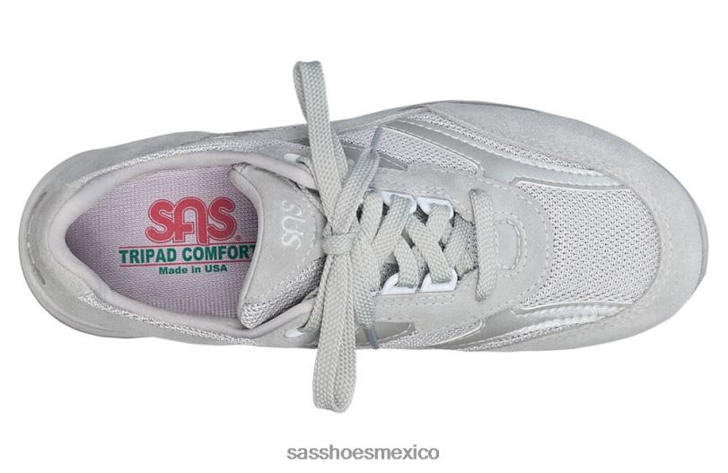 mx SAS mujer energético tenis Tour de malla con cordones polvo LVV46293